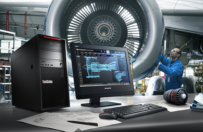 联想Think Station P410工作站_联想总代理商的简约设计设备，具备卓越图形处理能力