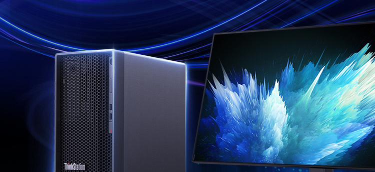 联想Think Station P360工作站_联想总代理商产品，PCIe 4.0高速接口支持顶级存储与显卡