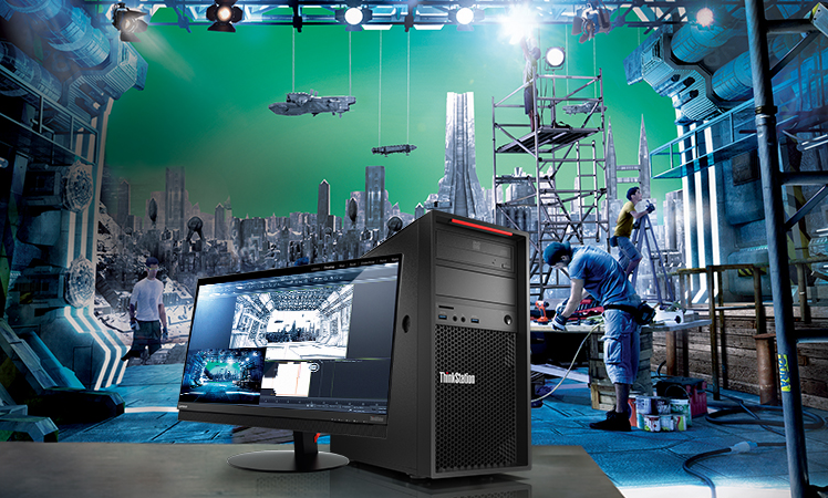 联想Think Station P410工作站_联想总代理商的简约设计设备，具备卓越图形处理能力