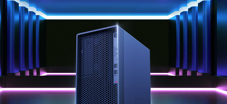 联想Think Station P360工作站_联想总代理商产品，PCIe 4.0高速接口支持顶级存储与显卡