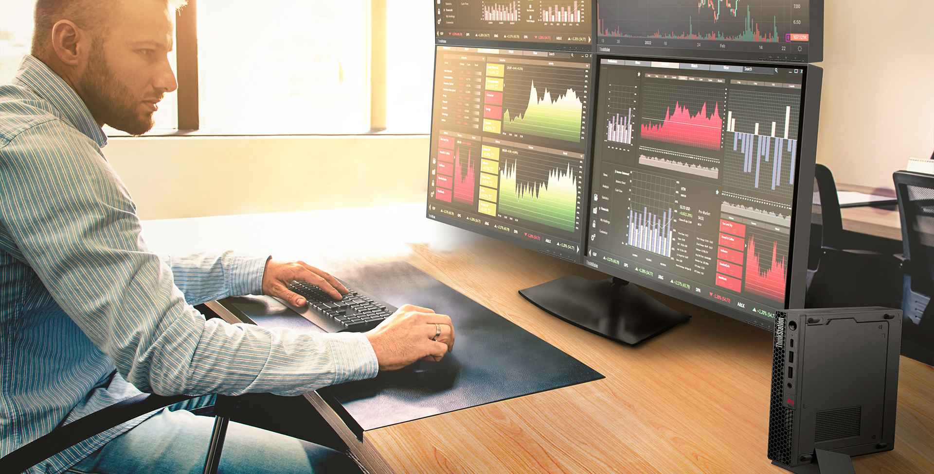 联想Think Station P3 TINY工作站，13代酷睿搭配专业显卡，性能无惧挑战