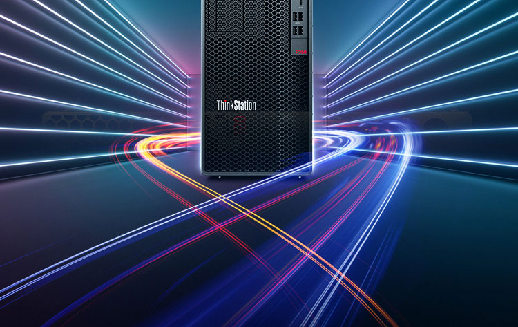 联想Think Station P350工作站，拥有强大计算能力，适配英特尔11代酷睿i9 - 11900K及至强W系列处理器