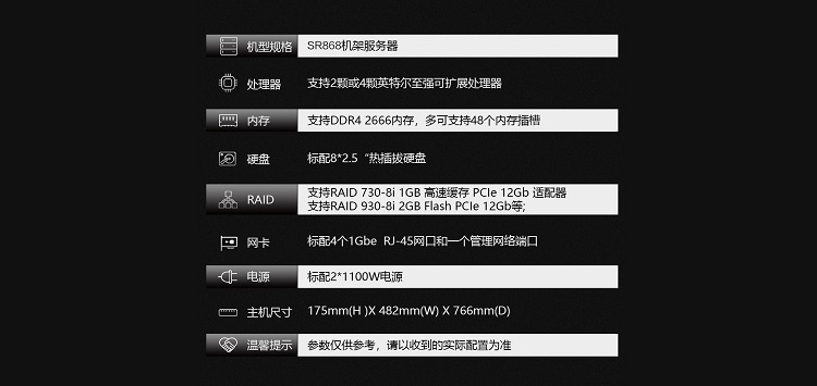 联想SR868_适用于数据中心的四路高扩展性服务器，增强数据中心处理能力