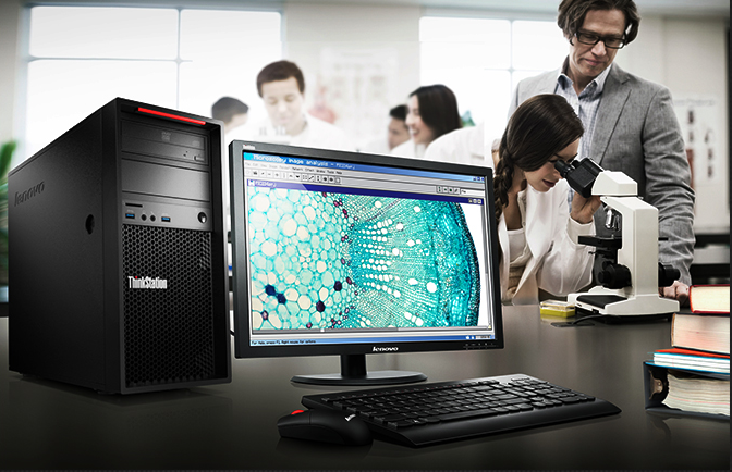 联想Think Station P410工作站_联想总代理商的简约设计设备，具备卓越图形处理能力