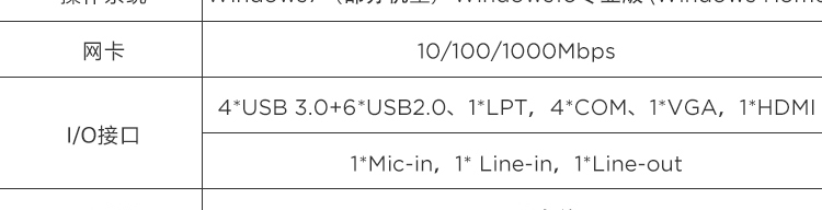 联想云终端ECC-T30工控机，桌面挂壁多用，支持多设备