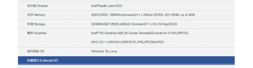 联想Lenovo ECE-233_Intel Apollo Lake N3350/J3455低功耗无风扇工控机