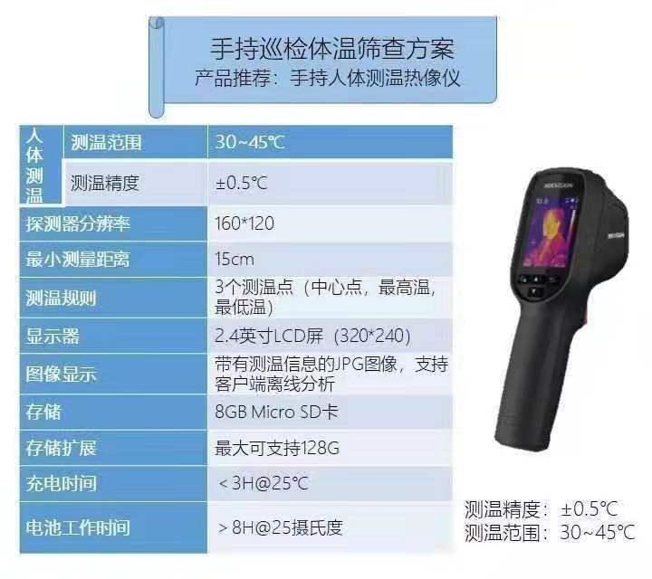 AIX-CL-100手持红外热成像设备_体温筛查工具