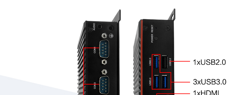 联想Lenovo ECG-E30_嵌入式工业网关，多种安装方式工控机